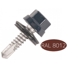 Vis fixation placage bac acier sur fer z