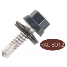 Vis fixation placage bac acier sur fer z