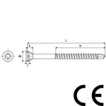 Vis parquet bardage tx tf fp a2
